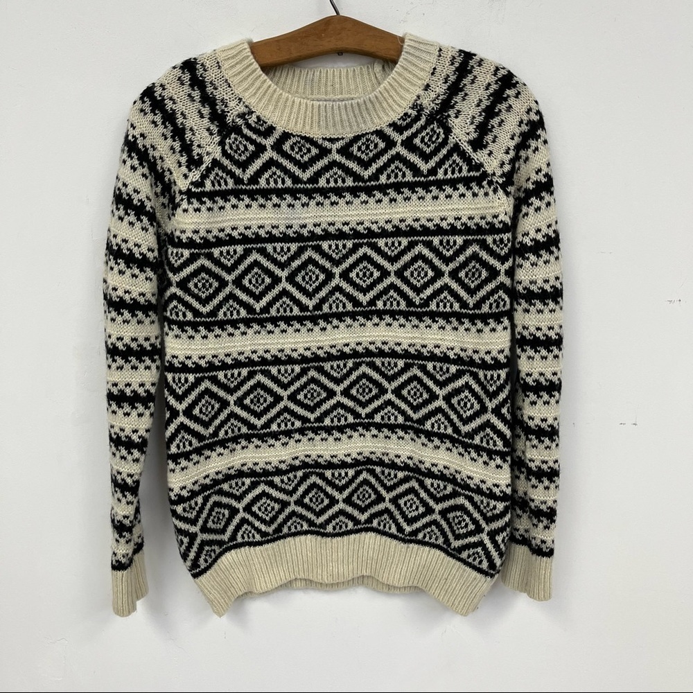 Purple Snow Knit Sweater